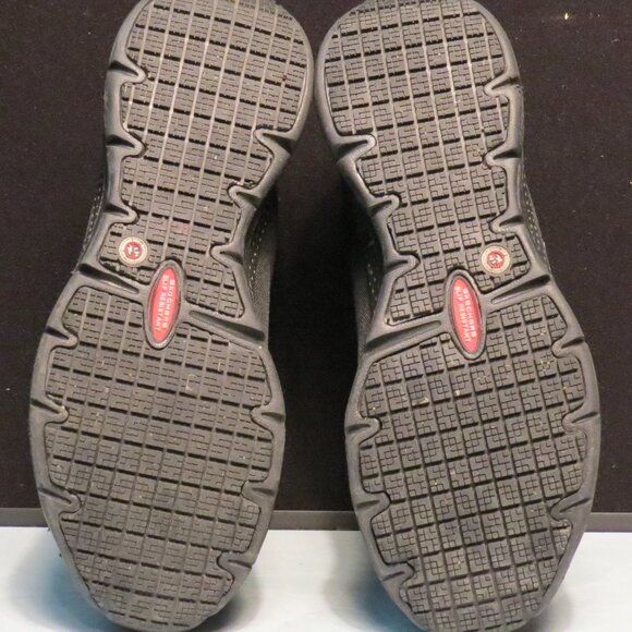 Skechers Black Steel Toe Work Crankton Sneaker F2412 2413 11 Adult Mens Size 11 - Picture 2 of 3